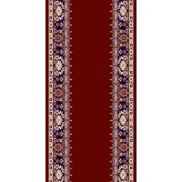 Ковровая дорожка для дома 900-011 Красный-синий